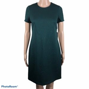 NWT Calvin Klein Floral Embossed Dress